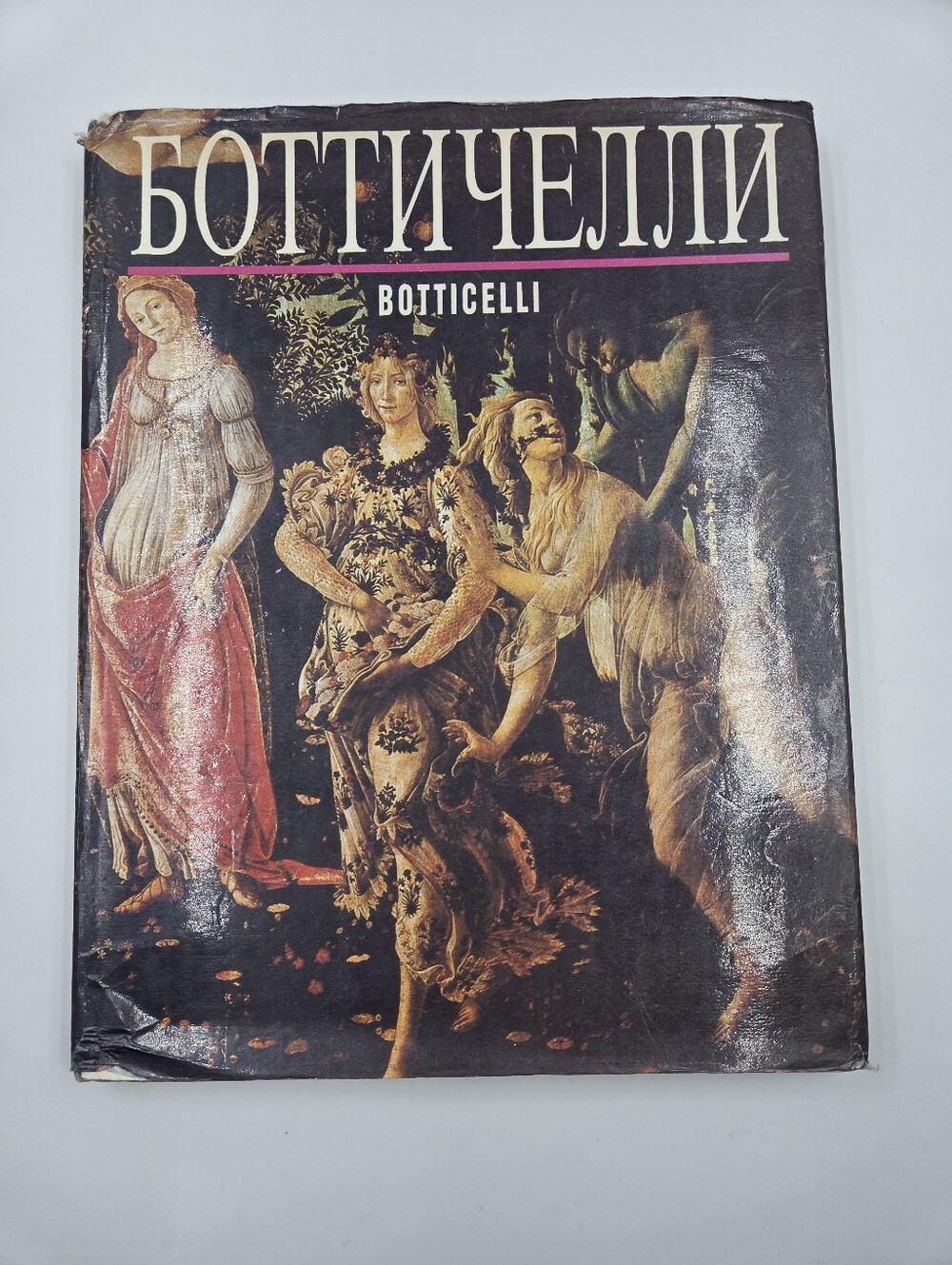1993 Botticelli Art Book Monographs & Illustrations Russian Edition